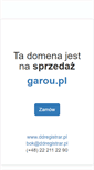 Mobile Screenshot of garou.pl